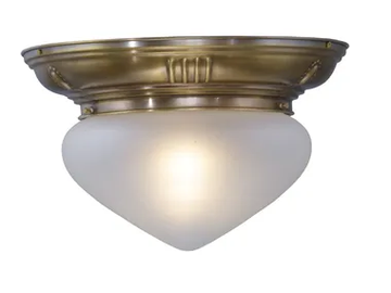 PANNON 20/1 - Brass ceiling light by Patinas Lighting - view 2